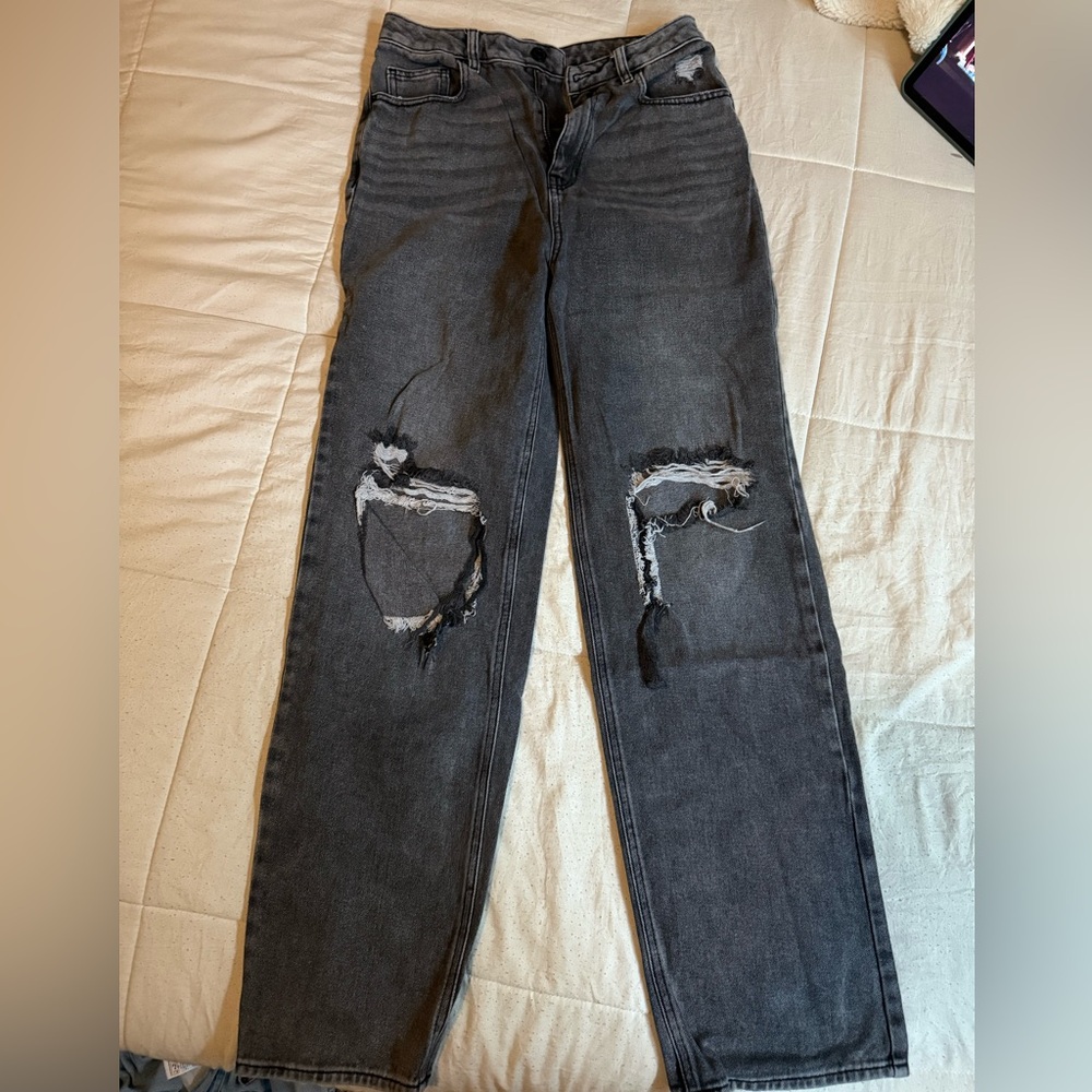 PacSun 90's Boyfriend Gray Jeans